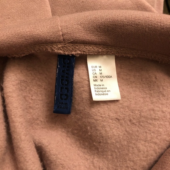 Dusty Pink H&M Hoodie - Picture 3 of 3
